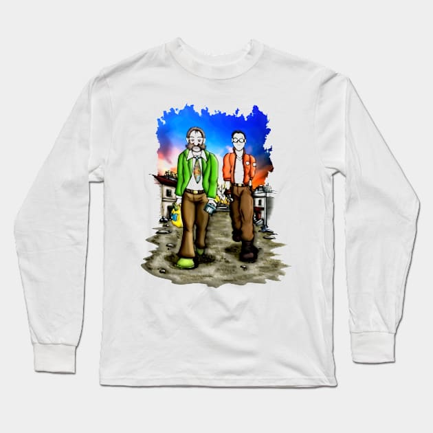 Hary walking around Long Sleeve T-Shirt by GALER